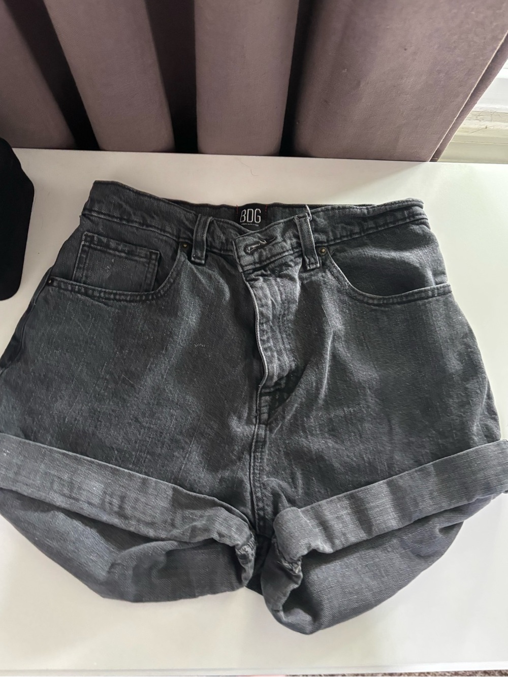 BDG mom high rise shorts